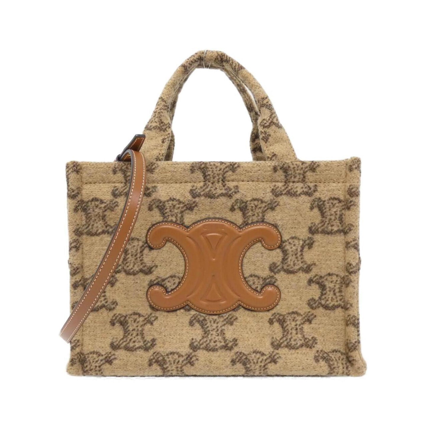 Celine Canvas Brown Handbags