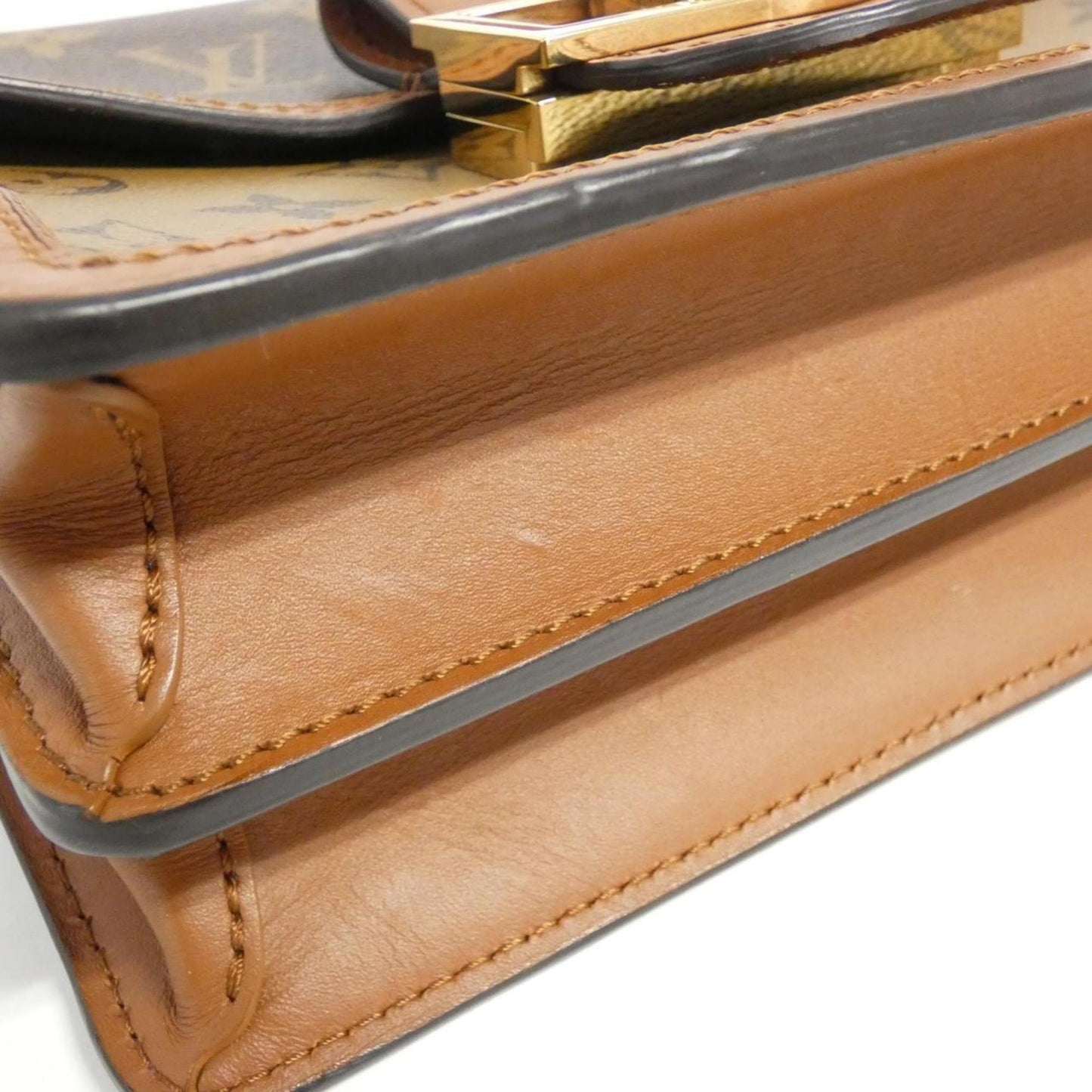 Louis Vuitton Coated Canvas Brown Shoulder Bags