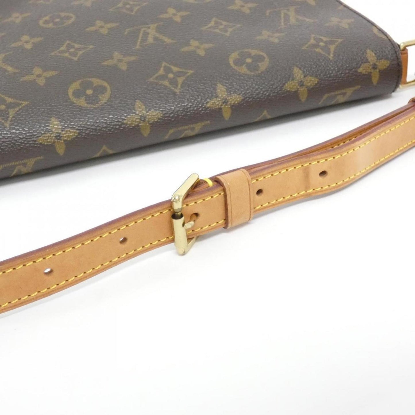 Louis Vuitton Coated Canvas Brown Shoulder Bags