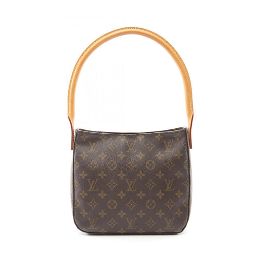 Louis Vuitton Coated Canvas Brown Shoulder Bags