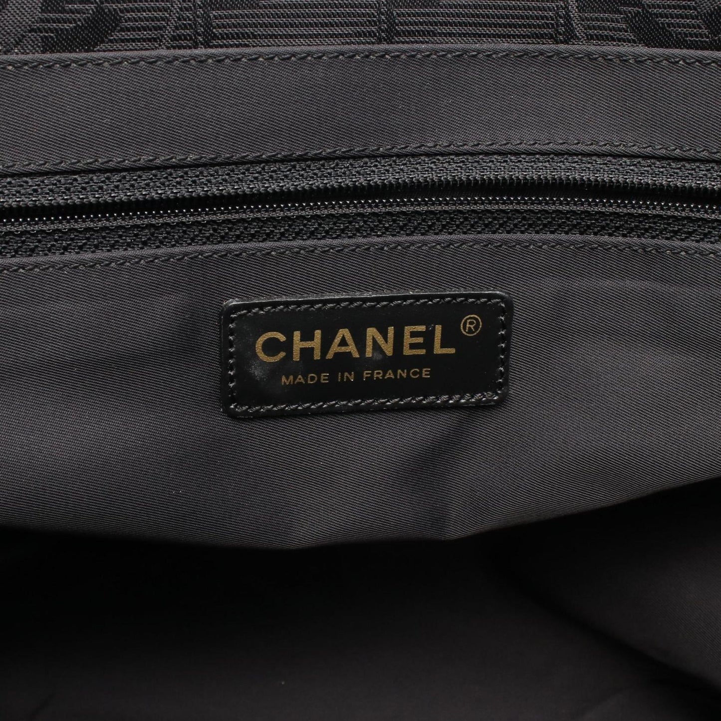 Chanel Nylon Black Tote Bags