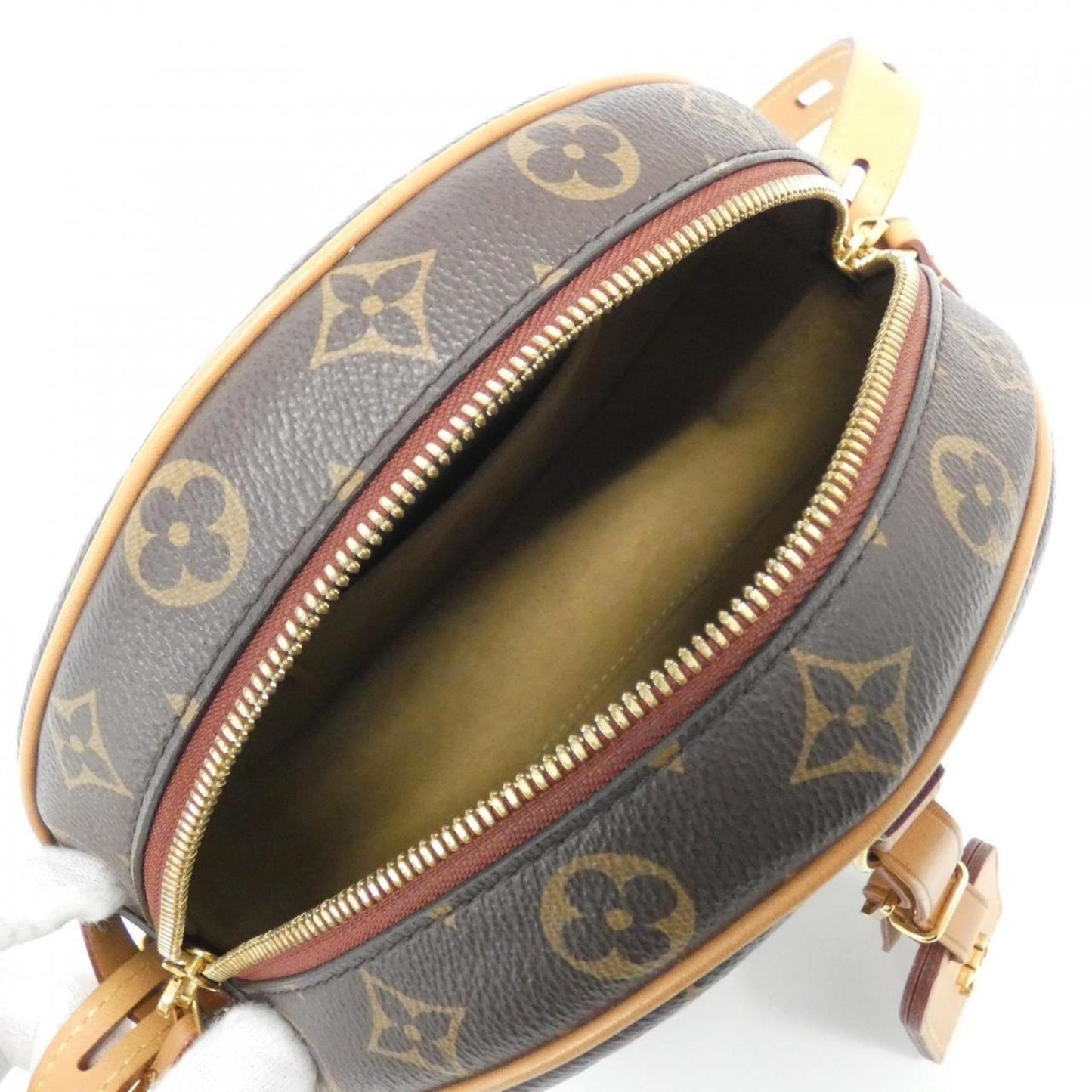 Louis Vuitton Coated Canvas Brown Shoulder Bags