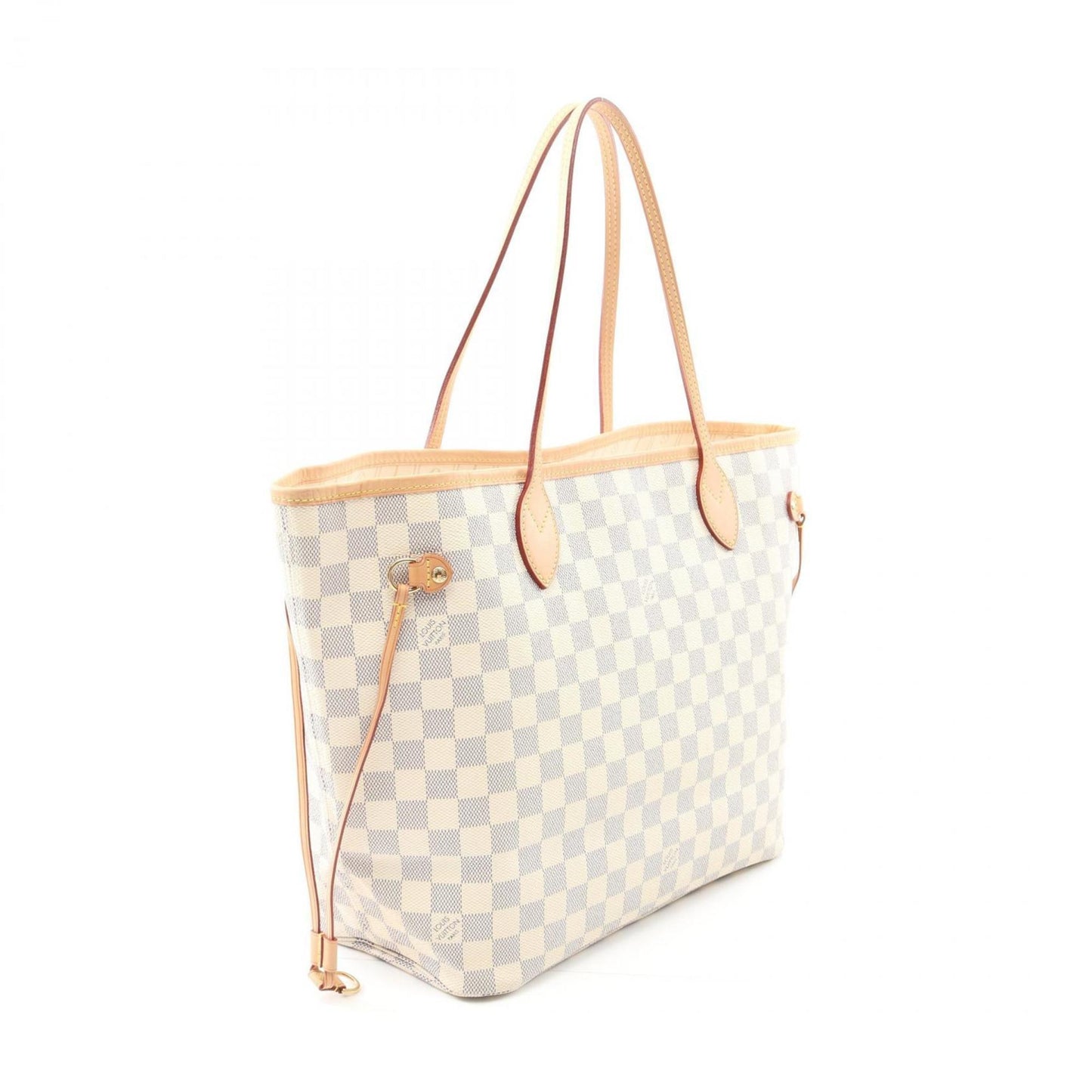 Louis Vuitton Coated Canvas White Tote Bags