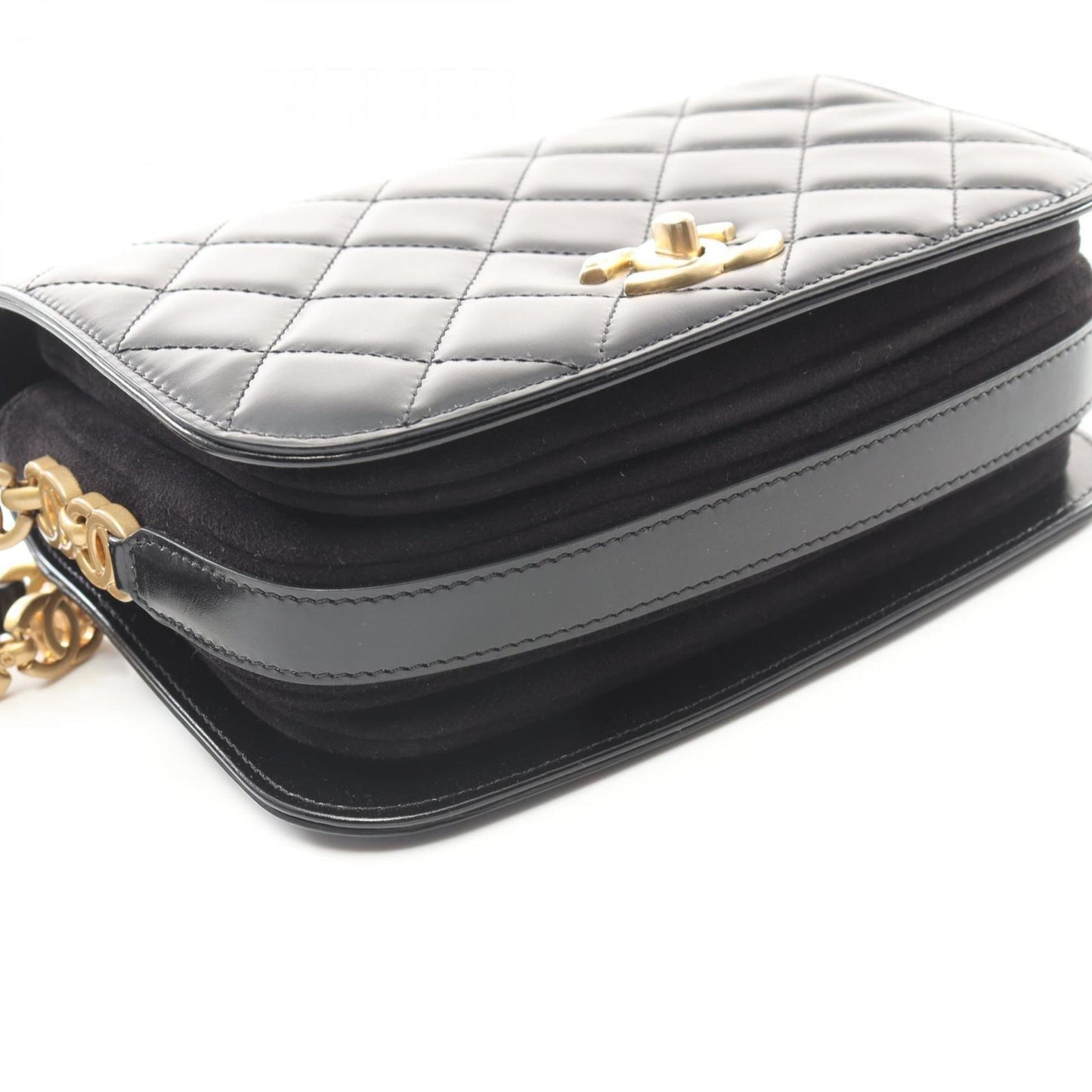 Chanel Other Leather Black Shoulder Bags