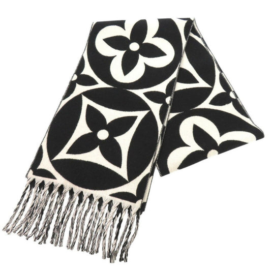 Louis Vuitton Wool Black Scarves