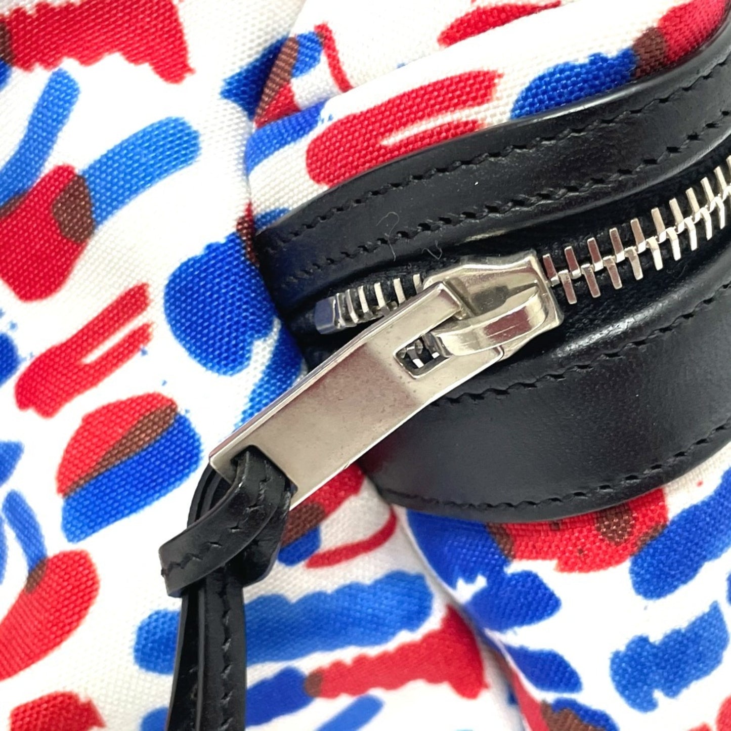 Saint Laurent Canvas Blue Backpacks