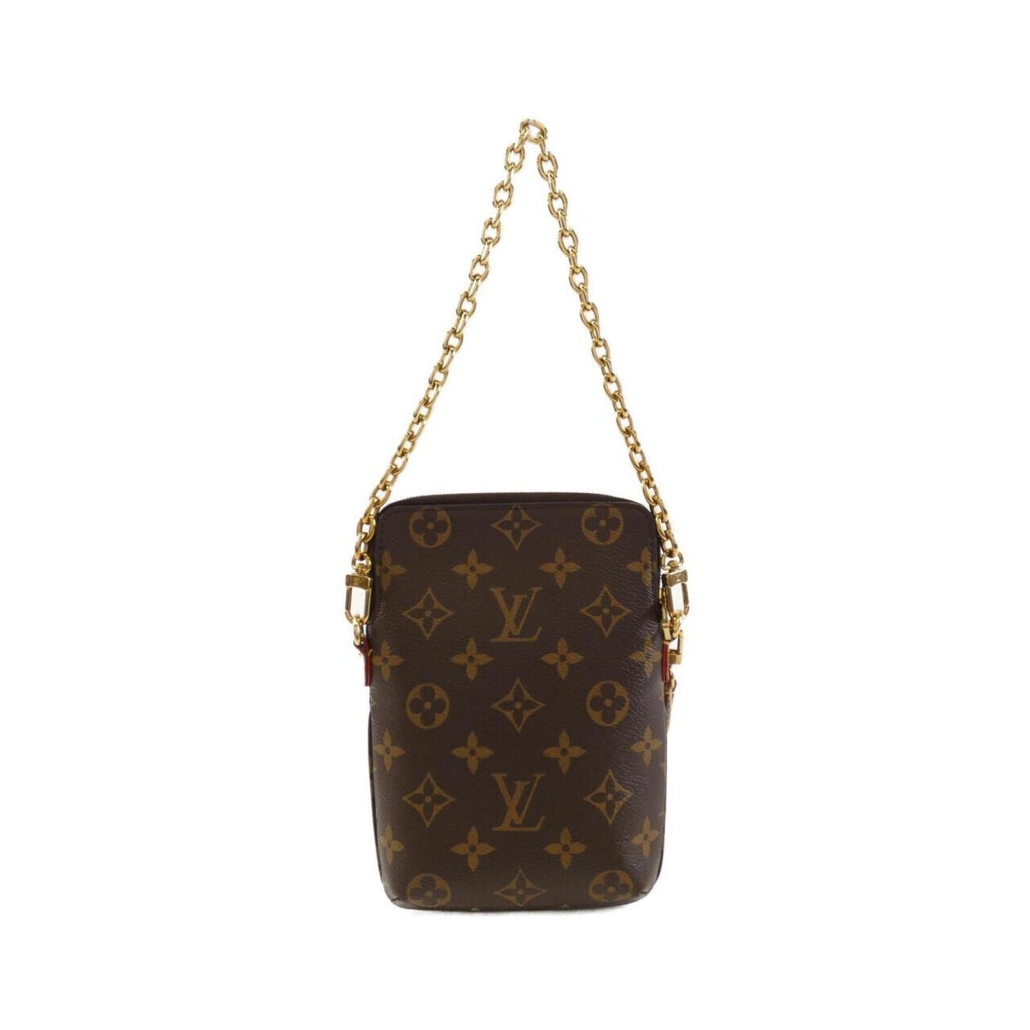 Louis Vuitton Coated Canvas Brown Shoulder Bags