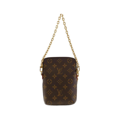 Louis Vuitton Coated Canvas Brown Shoulder Bags