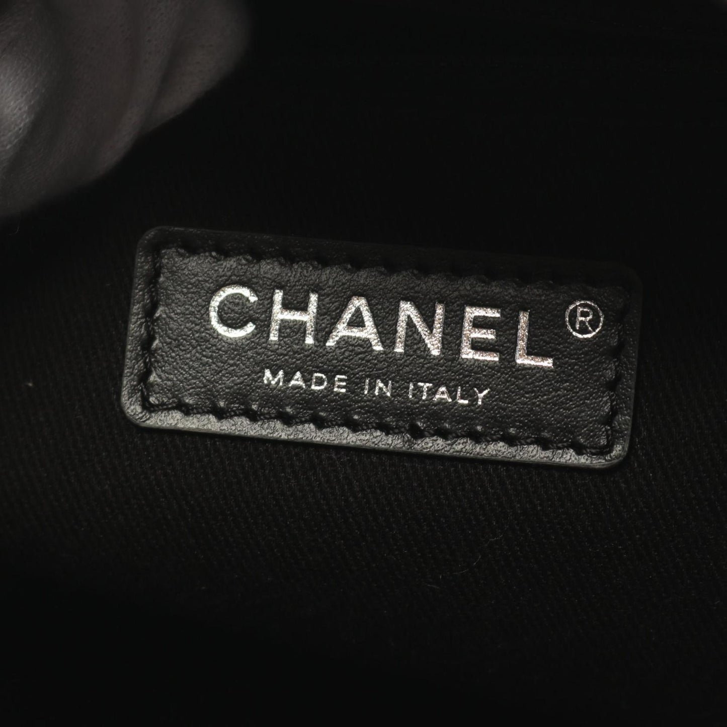Chanel Canvas Black Shoulder Bags