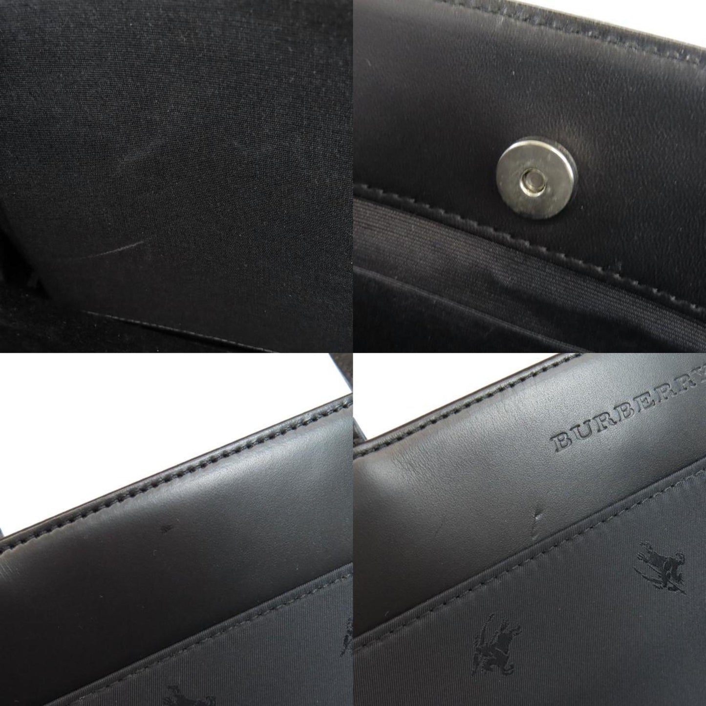 Burberry Nylon Black Handbags