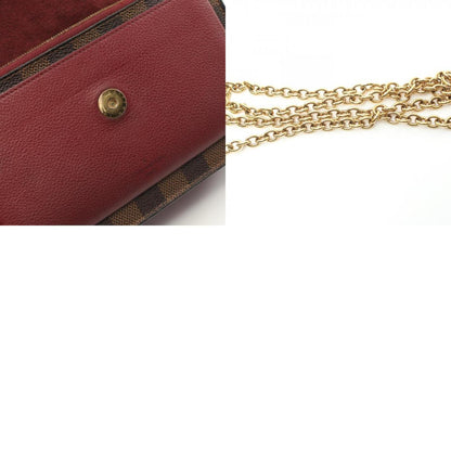 Louis Vuitton Coated Canvas Red Shoulder Bags