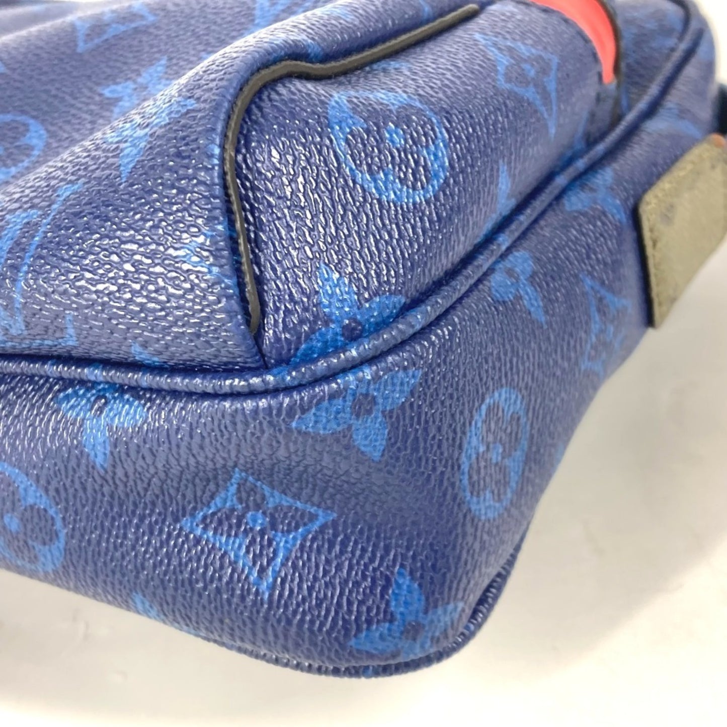 Louis Vuitton Monogram Canvas Blue Shoulder Bags