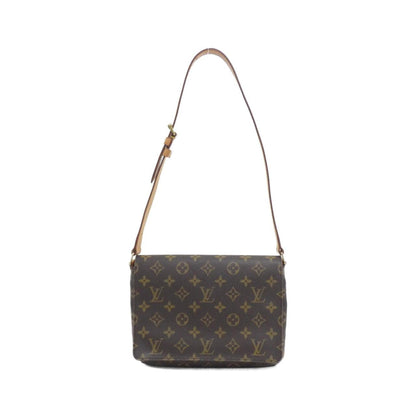 Louis Vuitton Coated Canvas Brown Shoulder Bags