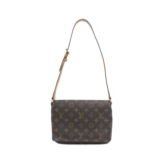 Louis Vuitton Coated Canvas Brown Shoulder Bags