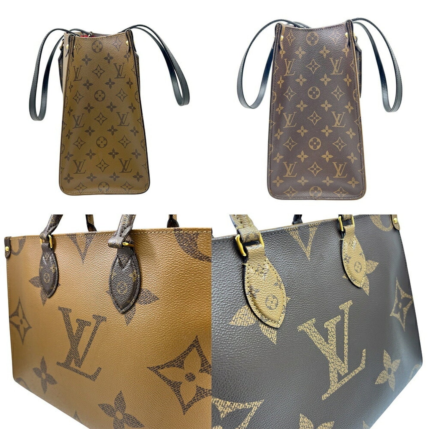 Louis Vuitton Monogram Canvas Brown Handbags