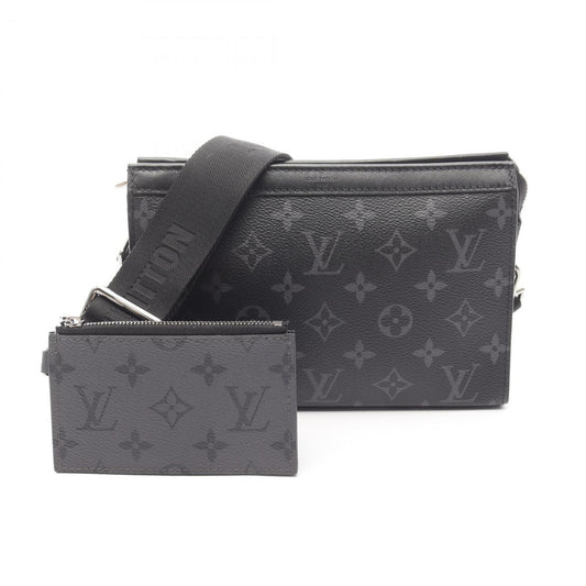 Louis Vuitton Monogram Canvas Black Shoulder Bags