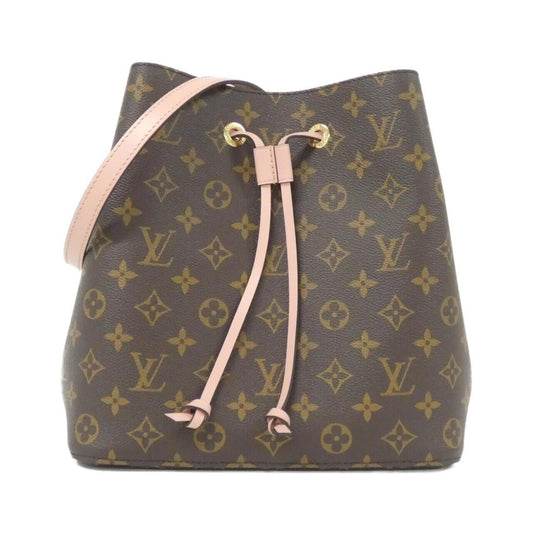 Louis Vuitton Coated Canvas Brown Shoulder Bags