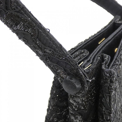 Chanel Satin Black Handbags