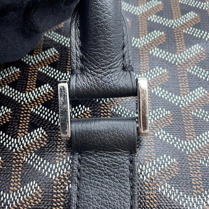 Goyard Pvc Black Tote Bags