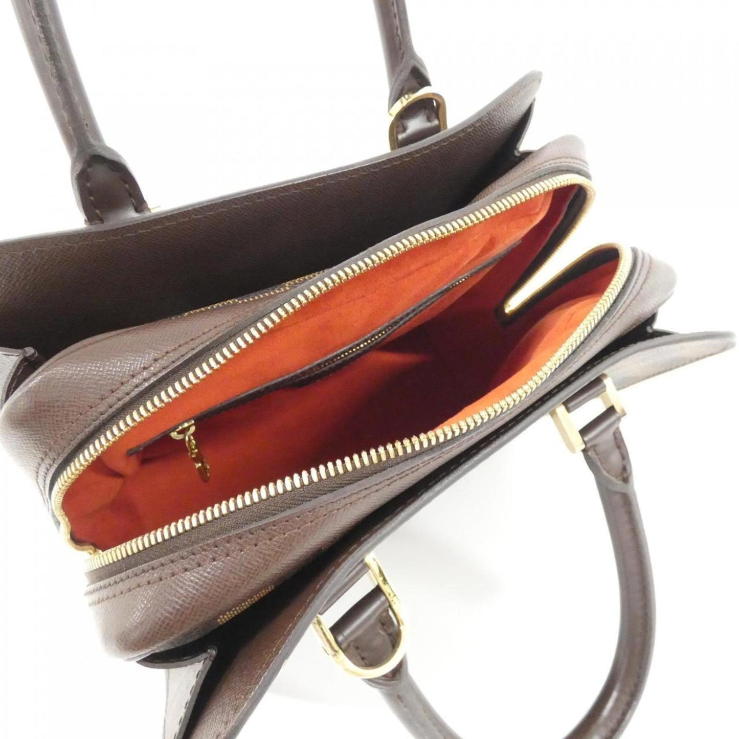 Louis Vuitton Coated Canvas Brown Handbags