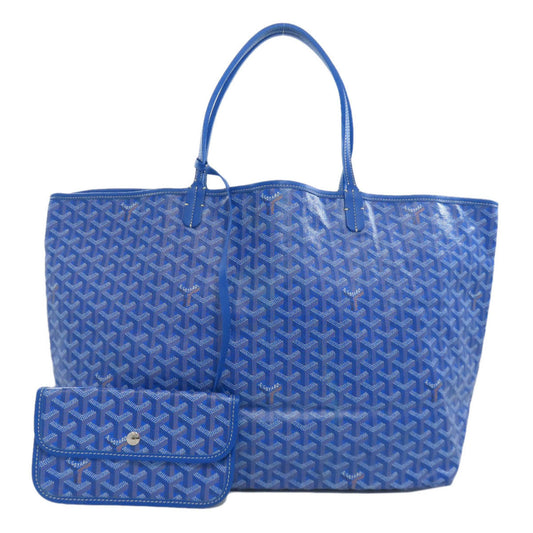 Goyard Coated Canvas Blue Tote Bags
