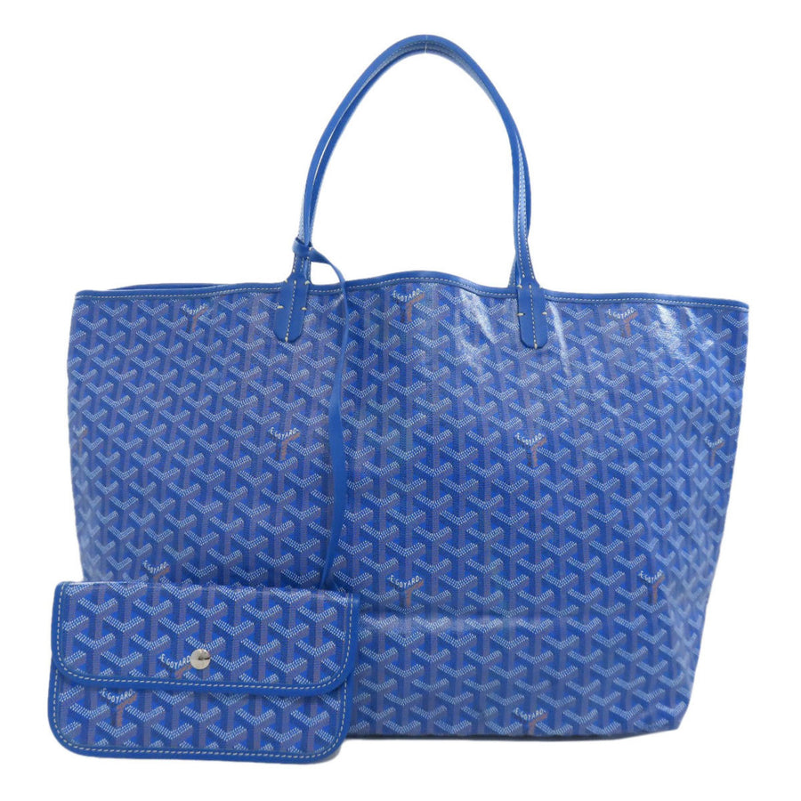 Goyard Coated Canvas Blue Tote Bags
