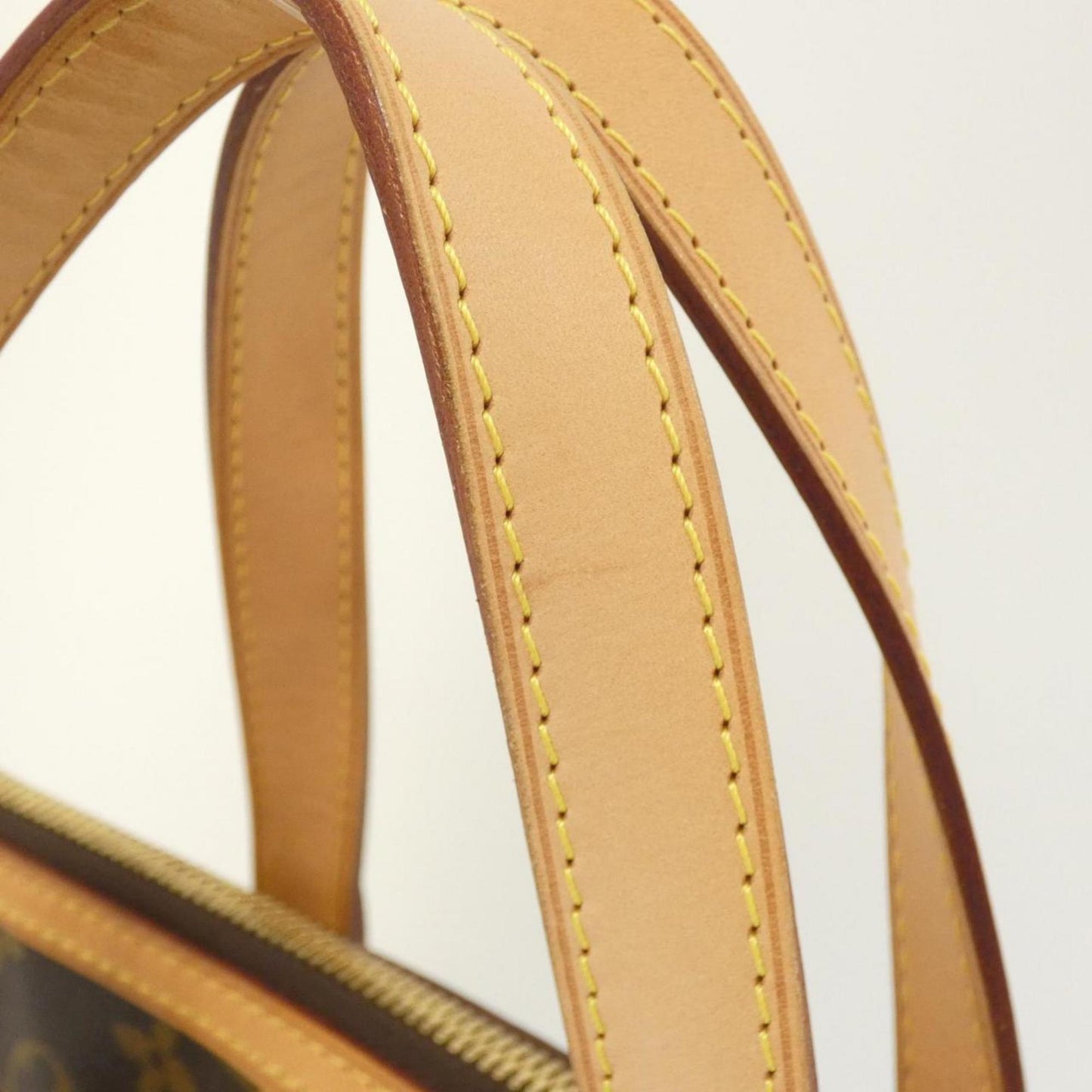 Louis Vuitton Coated Canvas Brown Handbags