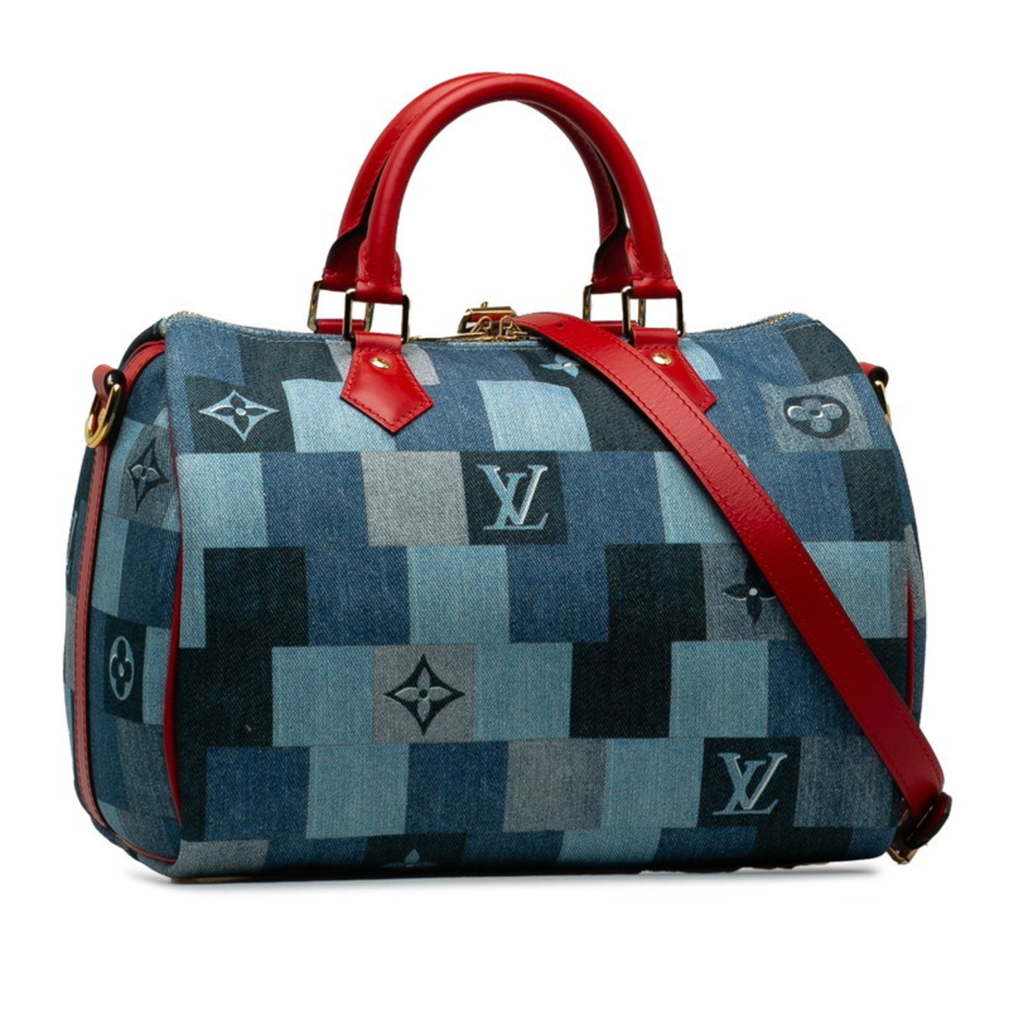 Louis Vuitton Denim Blue Handbags
