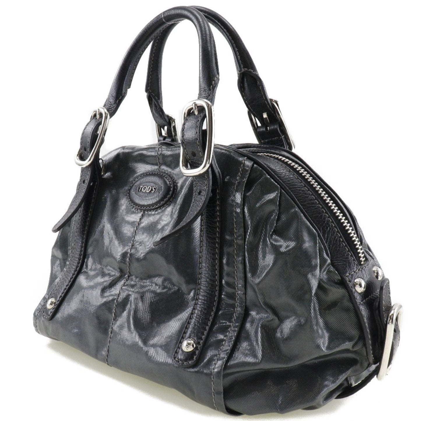 Tod's Nylon Green Handbags