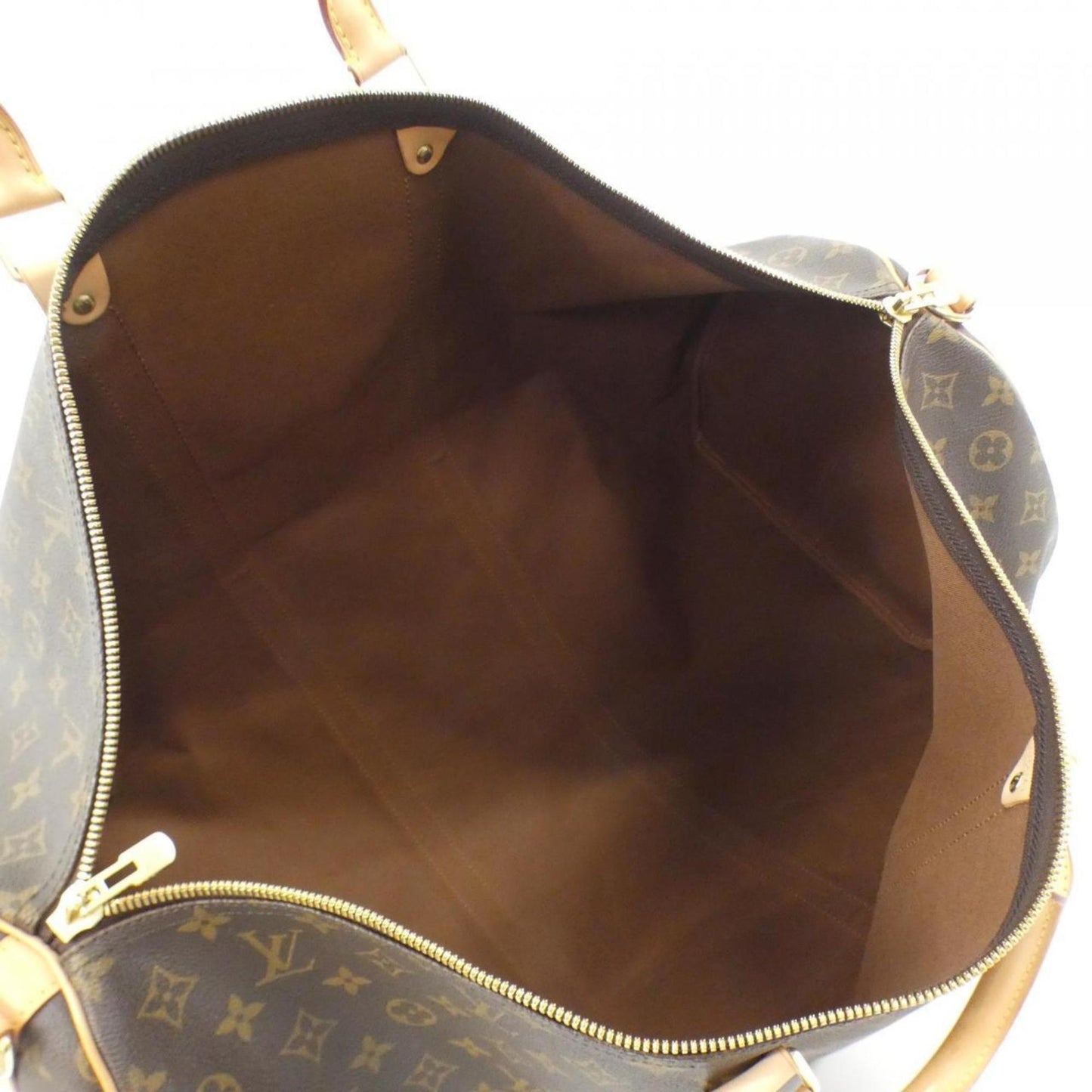 Louis Vuitton Coated Canvas Brown Travel Bags