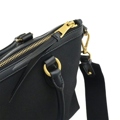 Prada Canvas Black Handbags