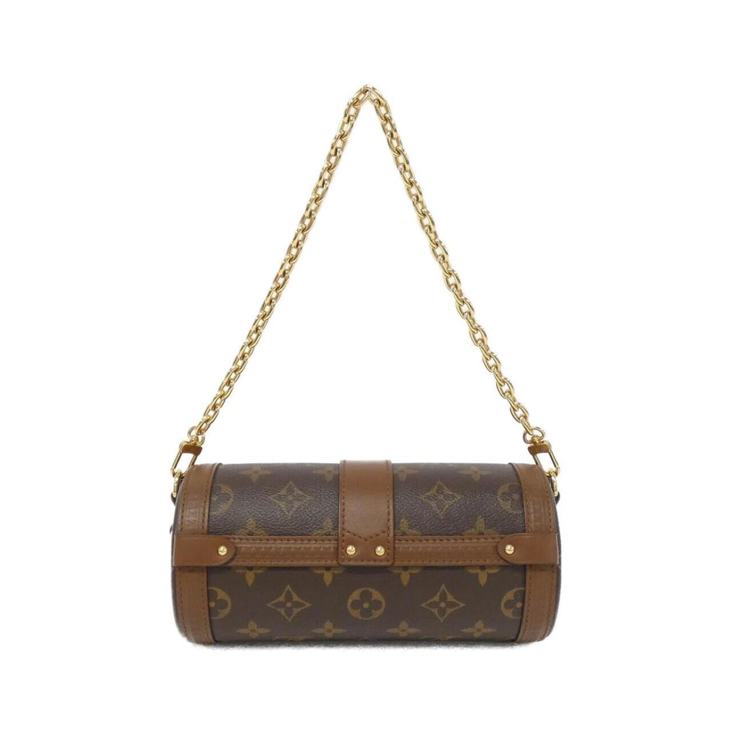 Louis Vuitton Coated Canvas Brown Shoulder Bags