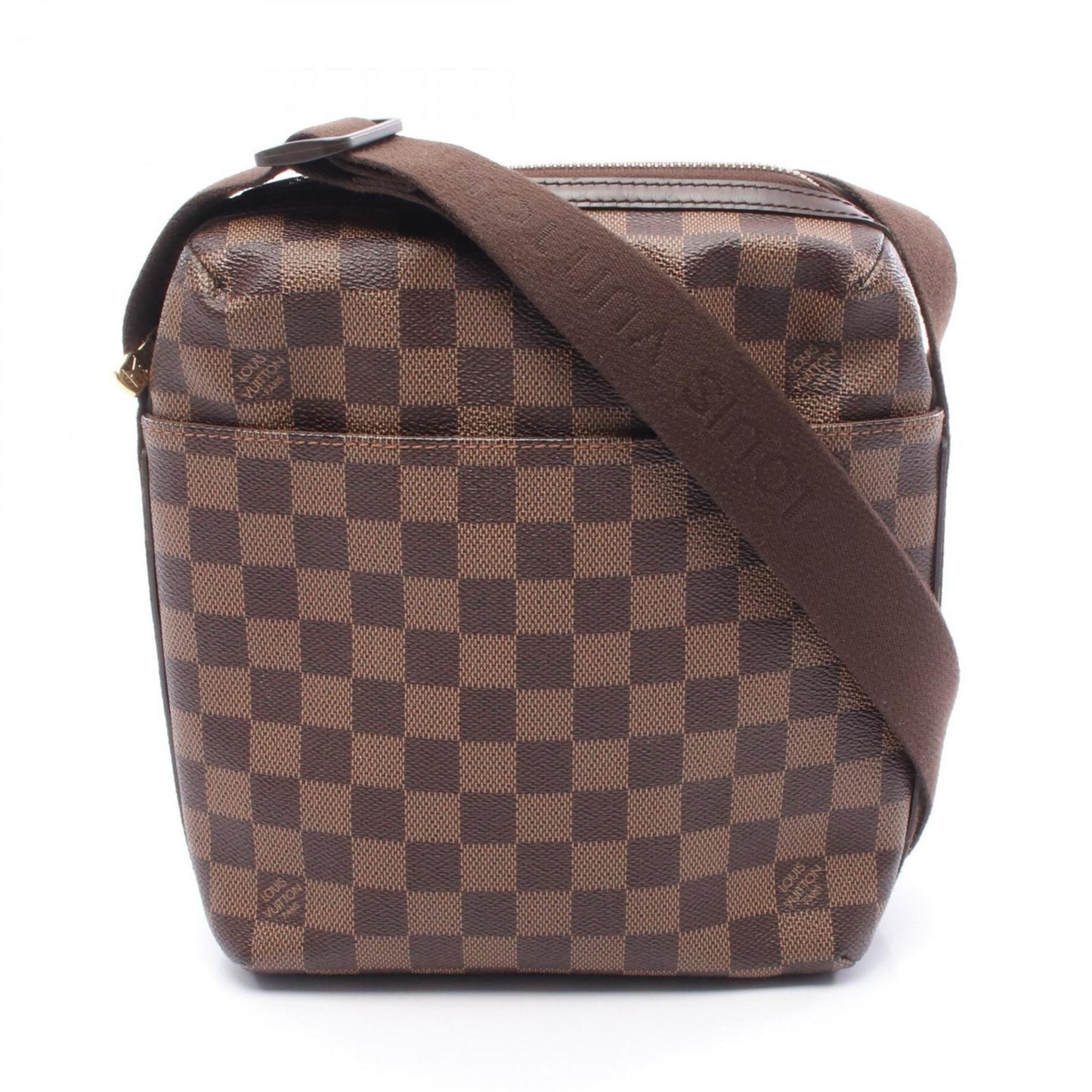 Louis Vuitton Coated Canvas Brown Shoulder Bags