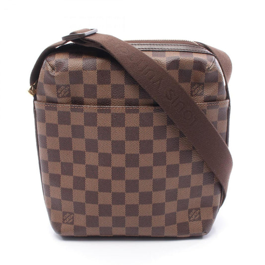 Louis Vuitton Coated Canvas Brown Shoulder Bags