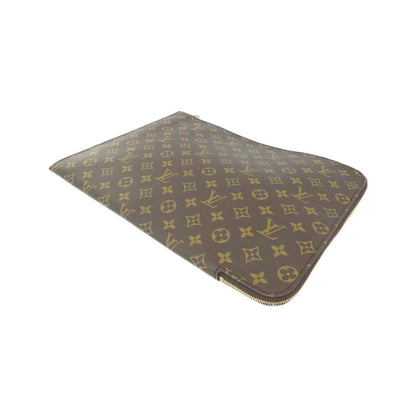 Louis Vuitton Coated Canvas Brown Handbags