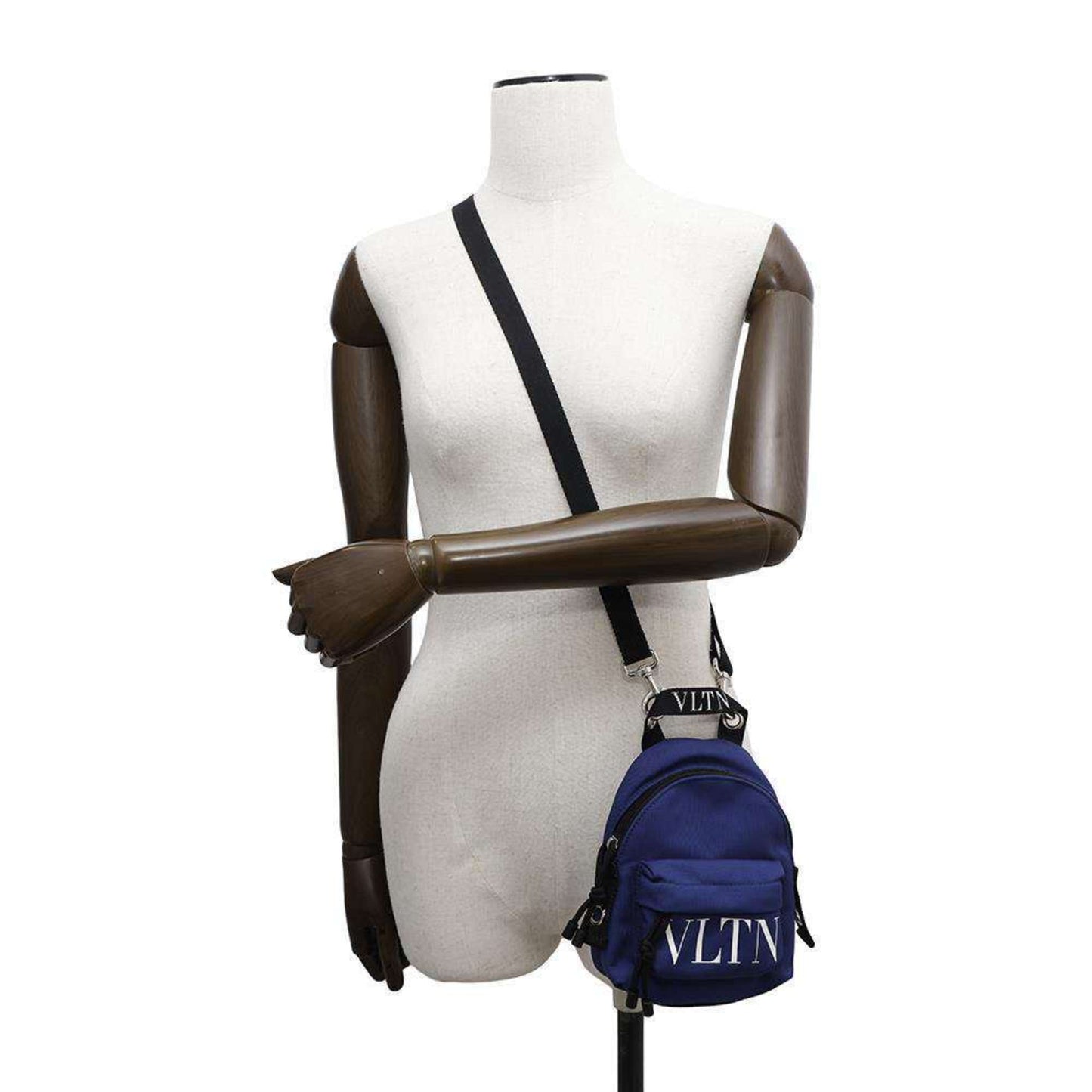 Valentino Nylon Blue Shoulder Bags