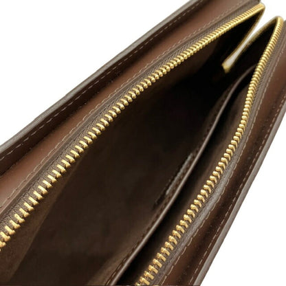 Louis Vuitton Monogram Canvas Brown Clutch Bags
