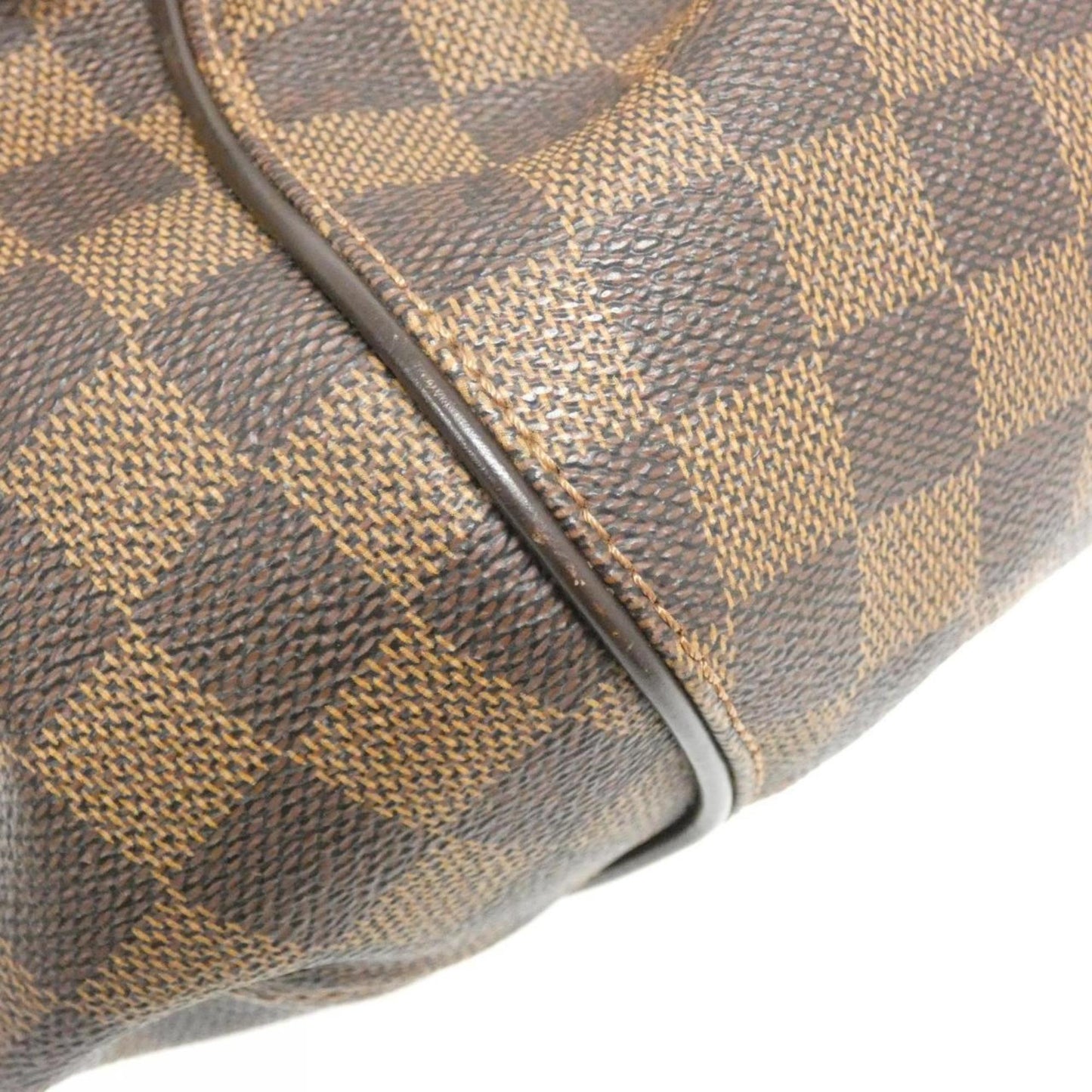 Louis Vuitton Coated Canvas Brown Handbags