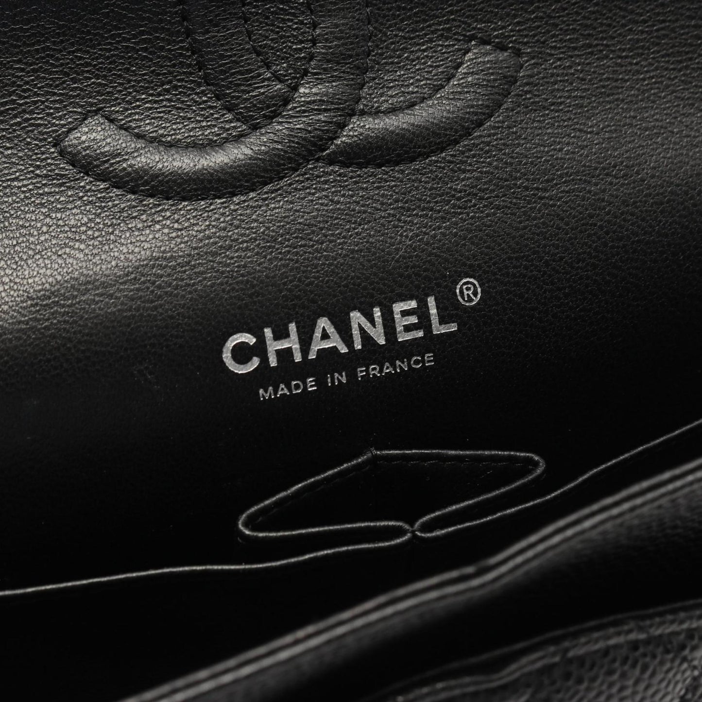 Chanel Calfskin Black Shoulder Bags