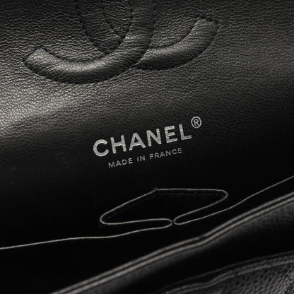 Chanel Calfskin Black Shoulder Bags