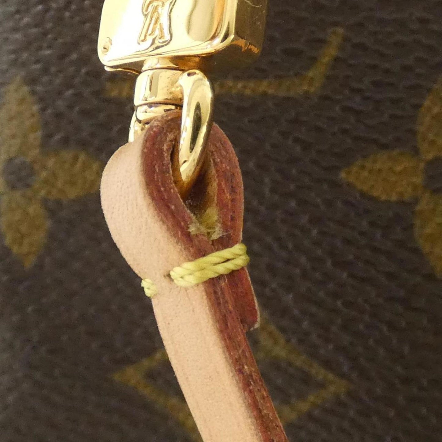 Louis Vuitton Coated Canvas Brown Small Bags
