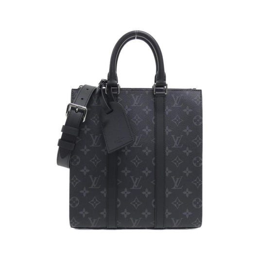 Louis Vuitton Coated Canvas Black Handbags