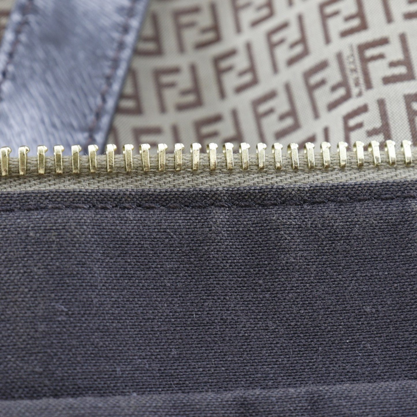 Fendi Nylon Brown Tote Bags