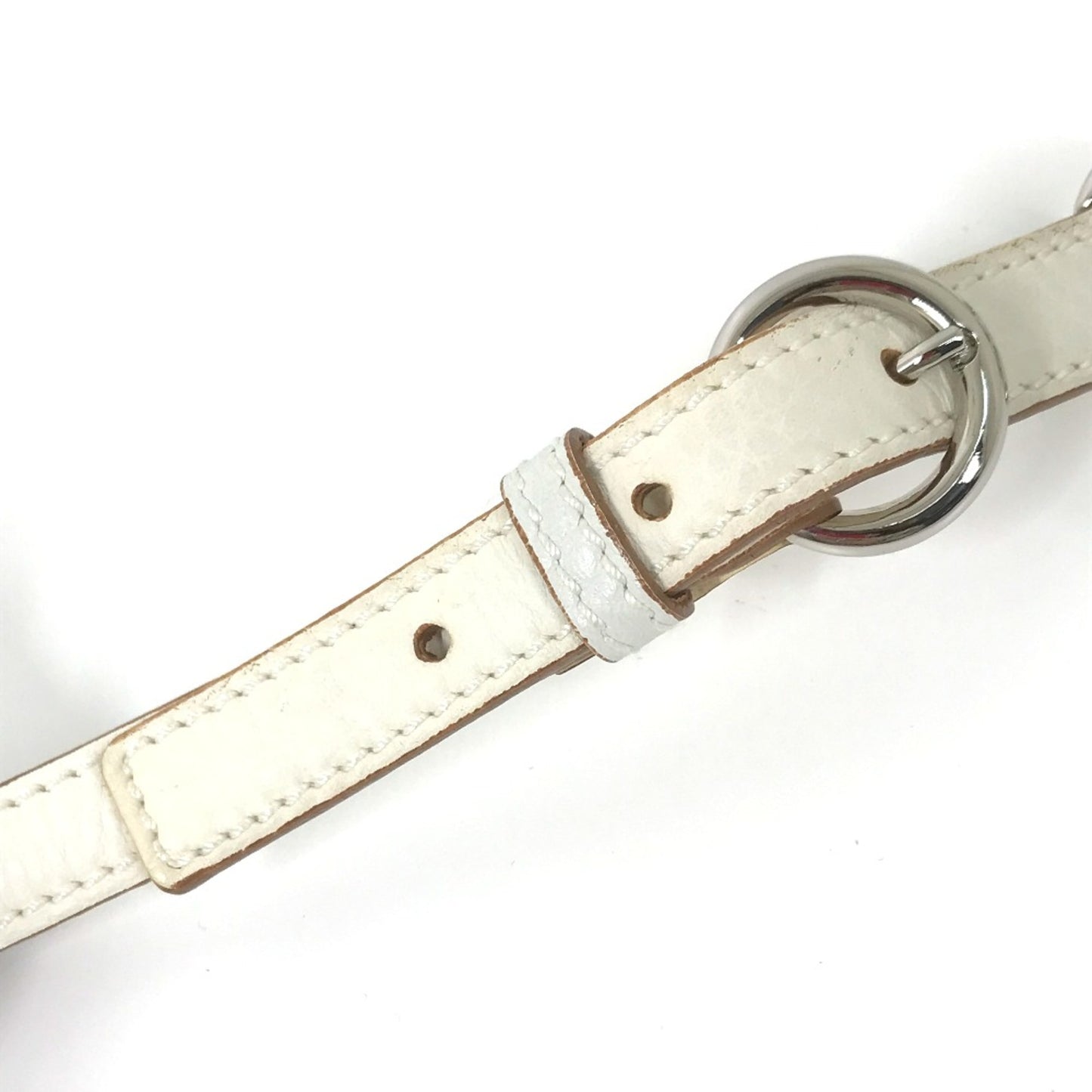Salvatore Ferragamo Others White Belts