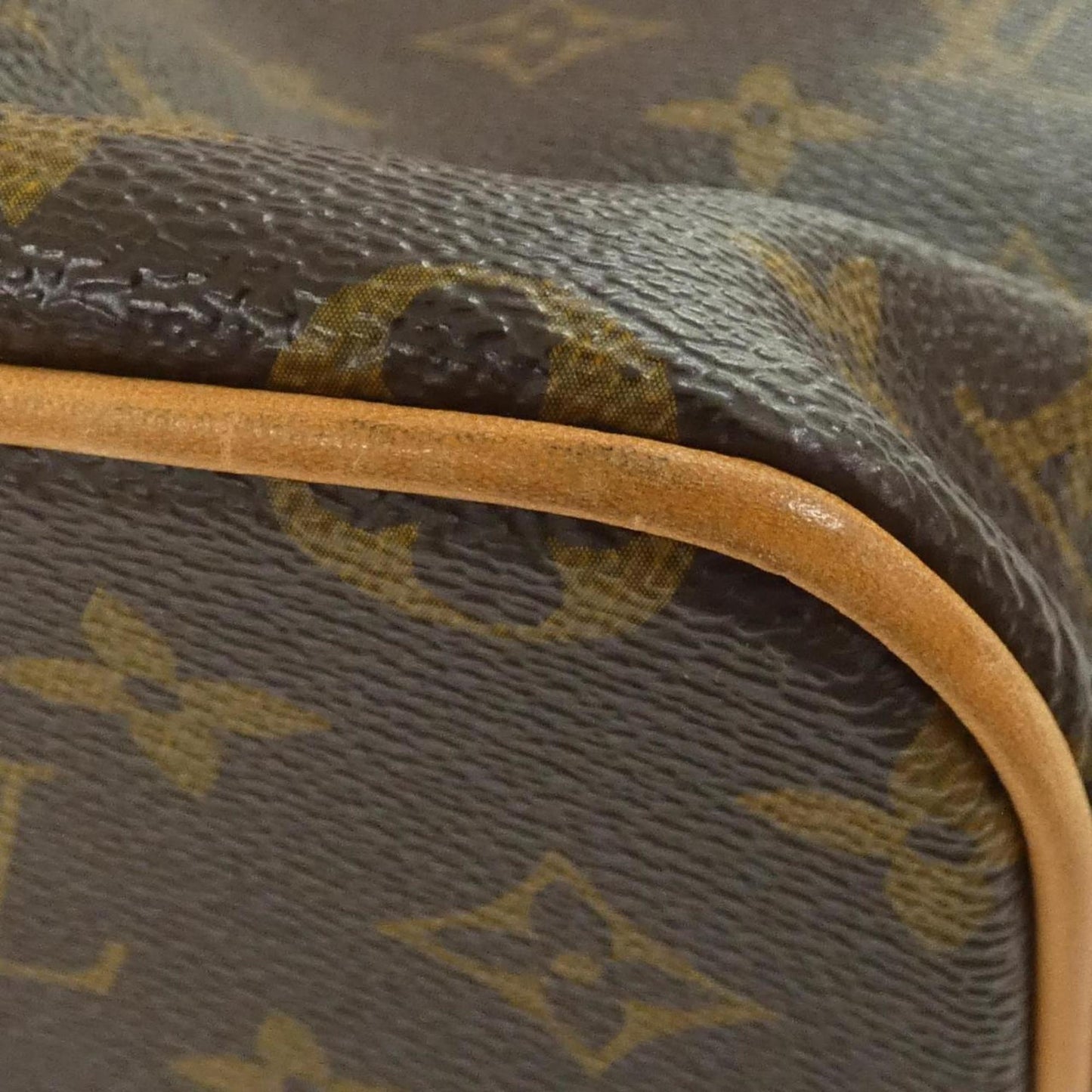 Louis Vuitton Coated Canvas Brown Handbags