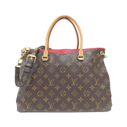 Louis Vuitton Coated Canvas Red Handbags