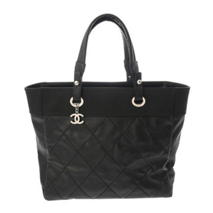 Chanel Canvas Black Tote Bags