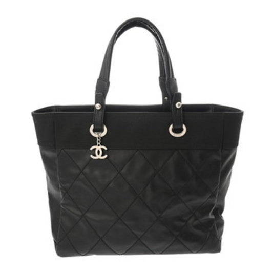Chanel Canvas Black Tote Bags