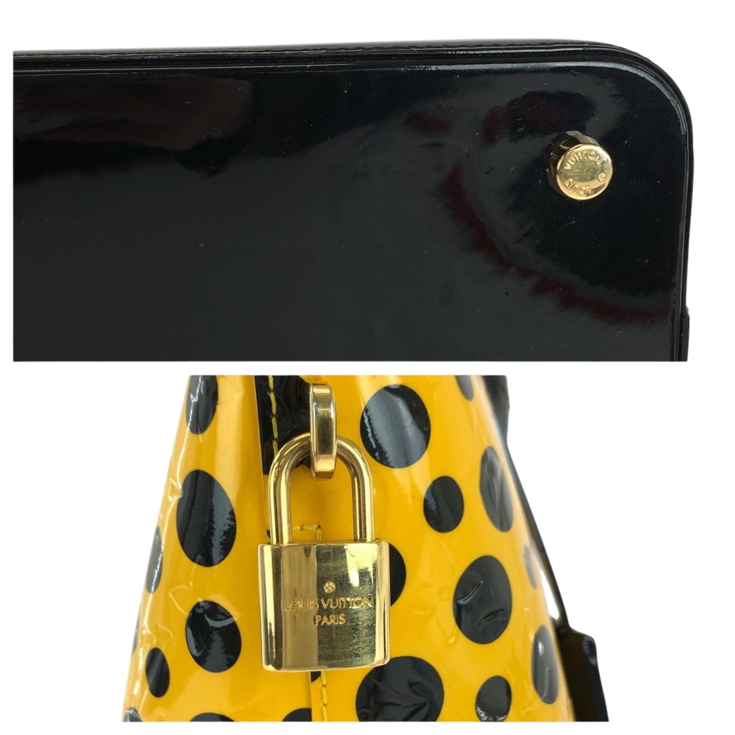 Louis Vuitton Patent Black Handbags