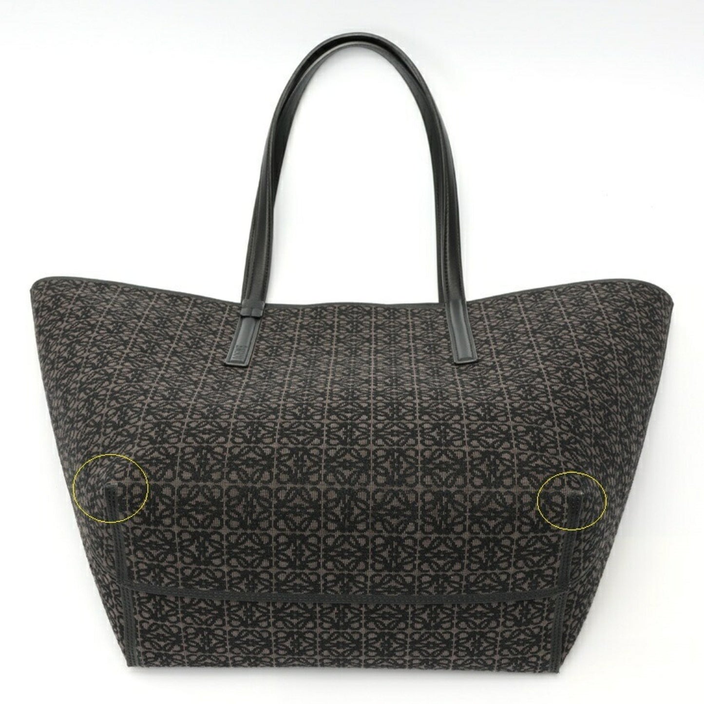 Loewe Canvas Black Tote Bags